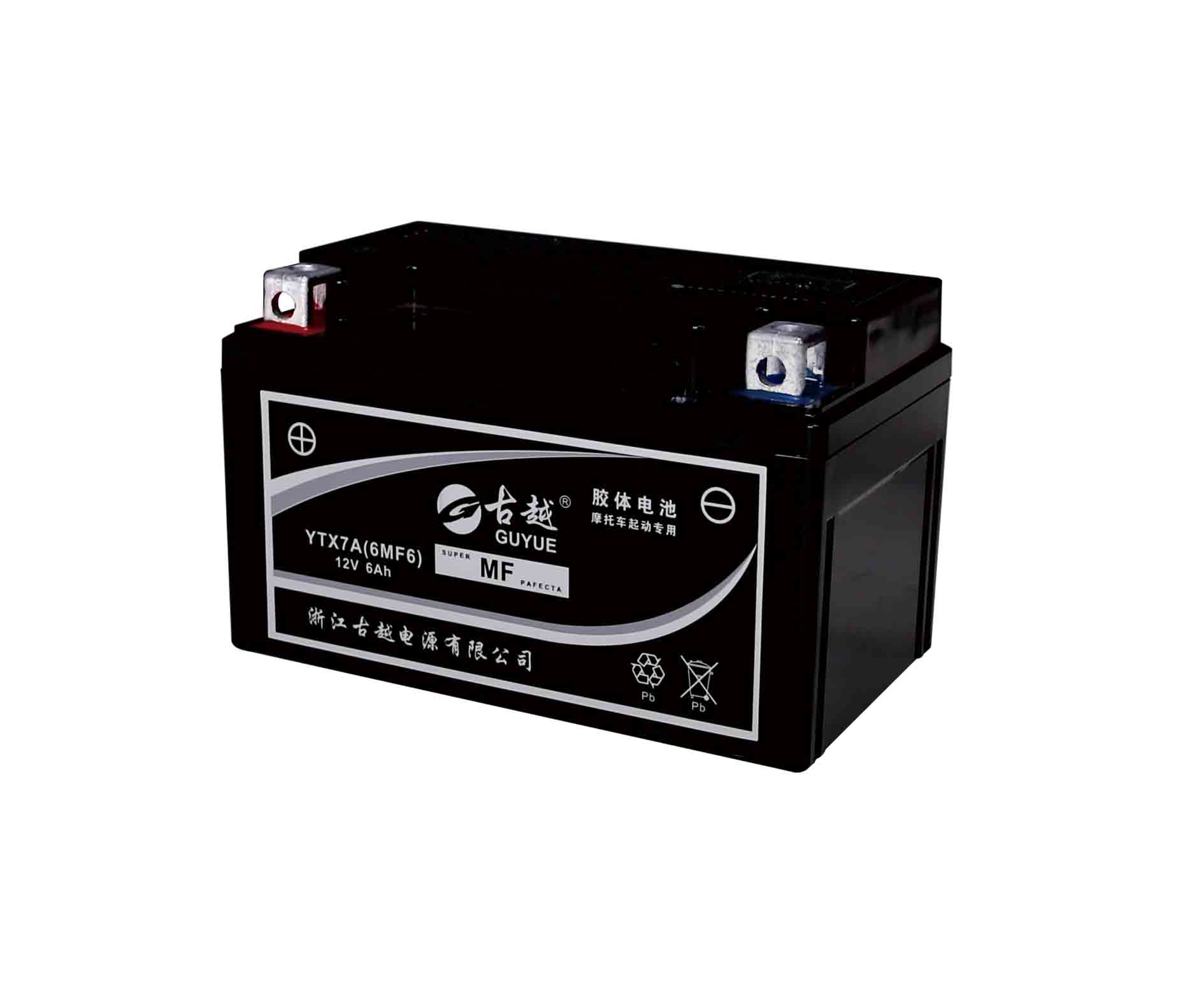 膠體摩托車電池 YTX7A - GEL